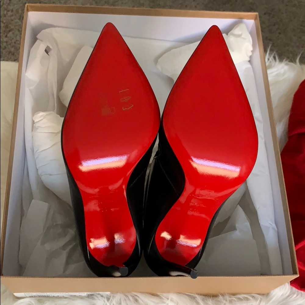 ❌SOLD❌ Christian Louboutin Pappillo Boots 100mm - Picture 6 of 8